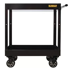 2-SHELF UTILITY CART BLK