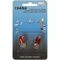 Bulb 14V .27A T3-1/4 Wedge Base Amber (2 BP) (image for) Bulb 14V .27A T3-1/4 Wedge Base Amber (2 BP)