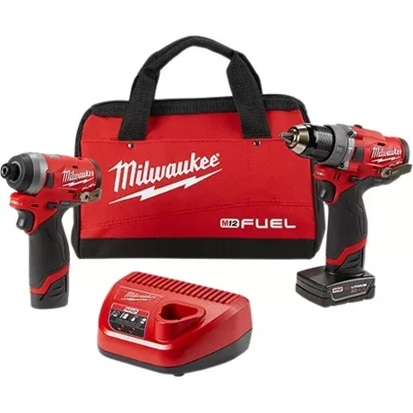 M12 FUEL Combo 1/2" Hammer Drill; 1/4" Hex Imp Dr (image for) M12 FUEL Combo 1/2" Hammer Drill; 1/4" Hex Imp Dr