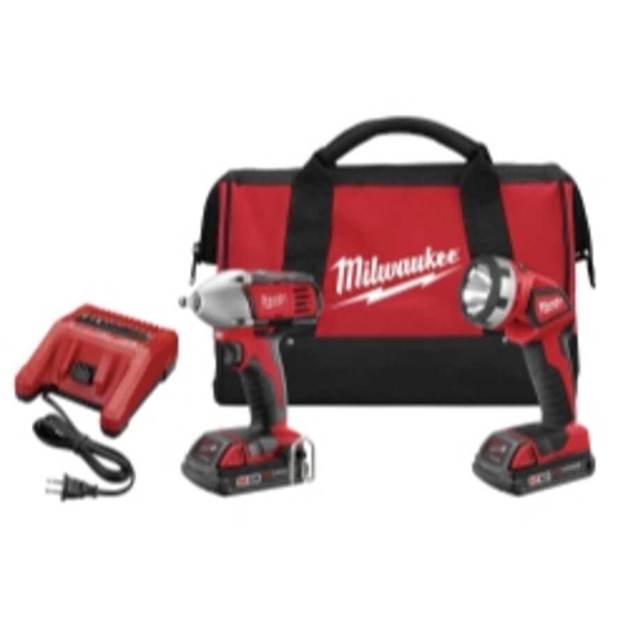 M18 Cordless Wrench and Light 2-Tool Combo Kit