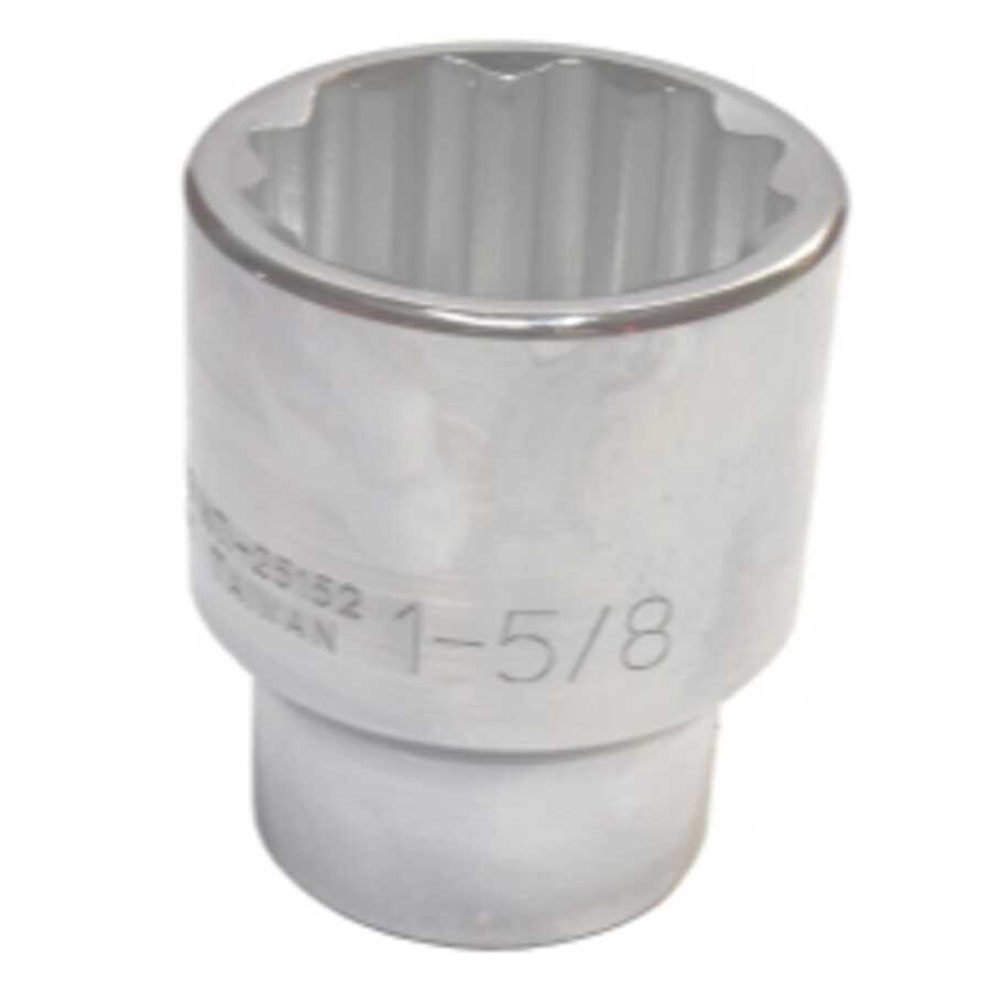 Socket 1" Dr 12 Point 1-5/8"