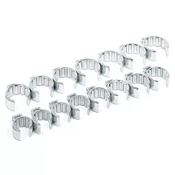 FLARE NUT CROWFOOT WRENCH SET 15PC SAE FLARE NUT CROWFOOT WRENCH SET 15PC SAE