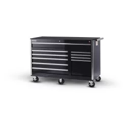 56 X 10 DRAWER DEEP CABINET, BLACK