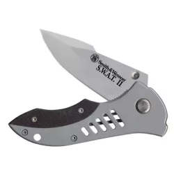 S&W 4.7" Plain Blade, Stainless/G10 Handle S&W 4.7" Plain Blade, Stainless/G10 Handle