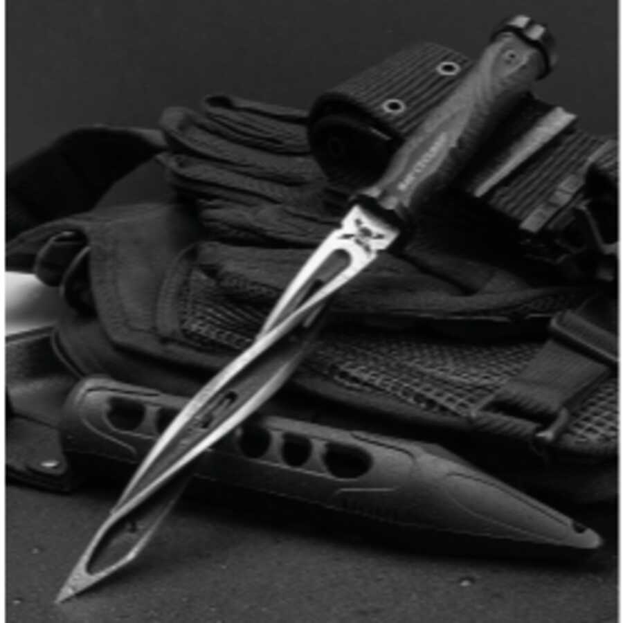 M48 Cyclone Twisted Fixed Blade