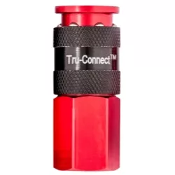 1/4" Coupler Red 1/4" Coupler Red