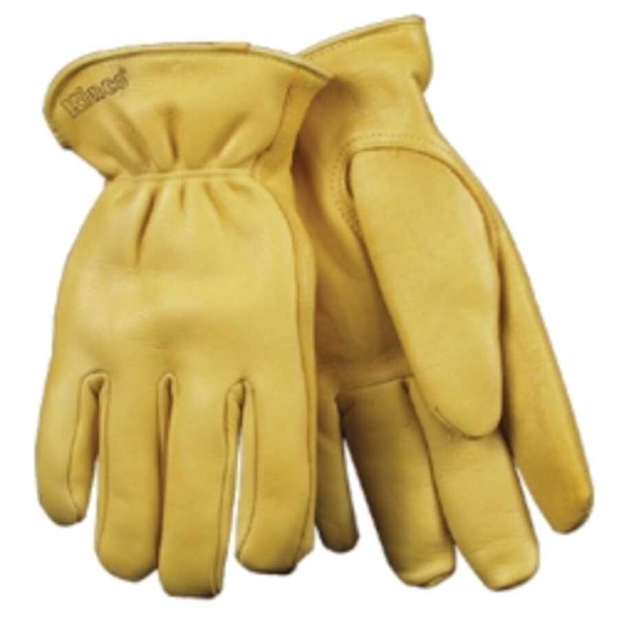 DEERSKIN DRIVER, HEATKEEP LINING, XL