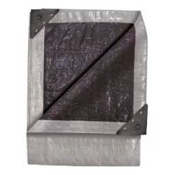 12'x16' Dbl Duty Tarp Slv/Blk