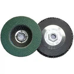 45" flap disc zirc-36gt ea