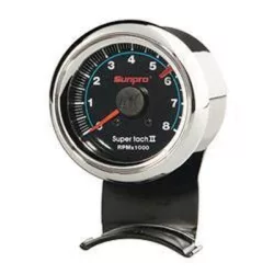 Sun Super Tach 2-5/8" Black Di