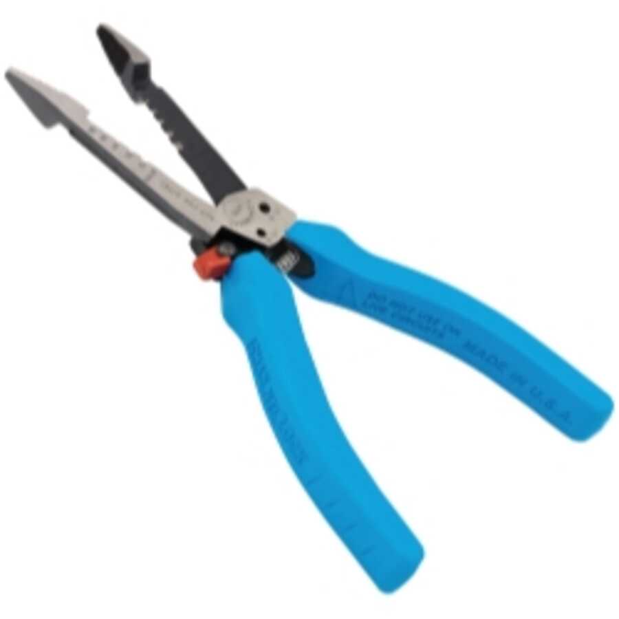7.5IN Forged Wire Stripper, Cuts 10-20 AWG