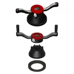 Soft Grip QN with Pressure Cup 40mm 4mm pitch