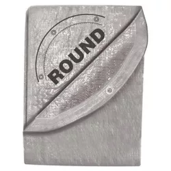 33' x 33' Silver Tarp - Round