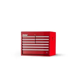 27 X 9 DRAWER TOP CHEST, RED