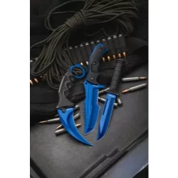 Atomic Blue Triple Knife Set