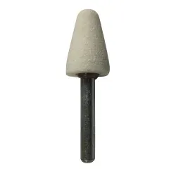 A5 White Conical Sanding Stone (image for) A5 White Conical Sanding Stone