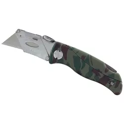 KNIFE LOCKBACK QUICK CHANGE CAMO W/ BLADE STORAGE KNIFE LOCKBACK QUICK CHANGE CAMO W/ BLADE STORAGE
