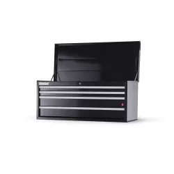 42 X 4 DRAWER TOP CHEST, BLACK