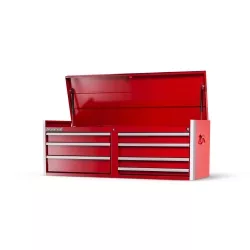 54 X 7 DRAWER TOP CHEST, RED