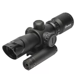 BARRAGE 1.5-5X32 RIFLESCOPE w/ GREEN LASER