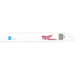 6" SAWZALL Ice Hardened Multi-Material Blades 6/12