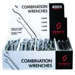 WRENCH DISPLAY 52 PC MET COMBINATION WRENCHES