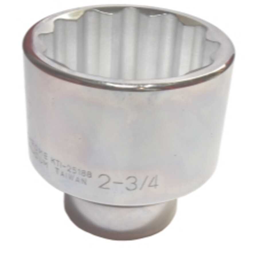 Socket 1" Dr 12 Point 2-3/4"