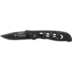 Smith & Wesson Extreme Ops Lockback Folding Knife Drop Point Bla Smith & Wesson Extreme Ops Lockback Folding Knife Drop Point Bla