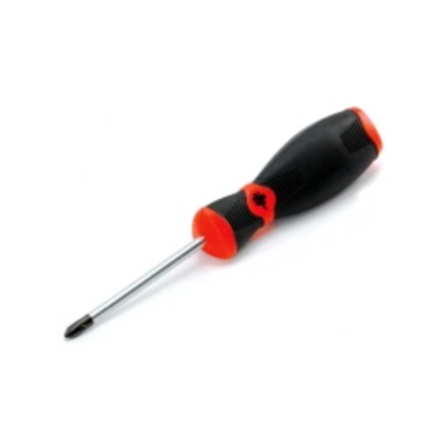 PHILLIPS# 1X3" CLEAR HANDLED SCREWDRIVER