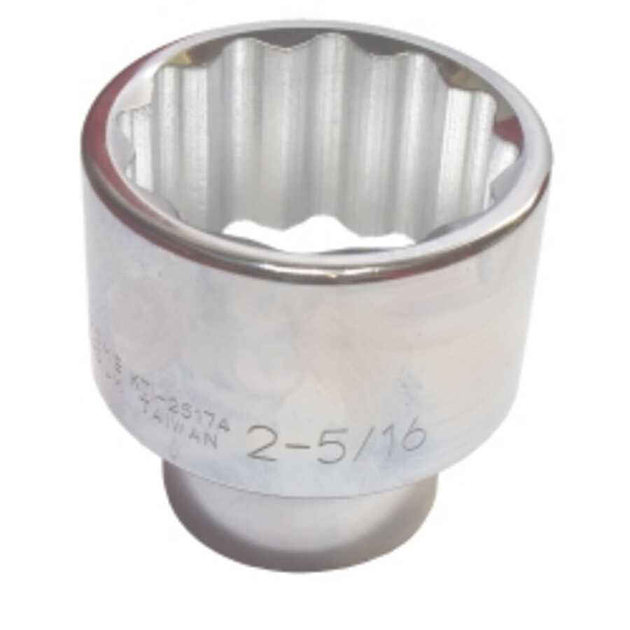 Socket 1" Dr 12 Point 2-5/16"