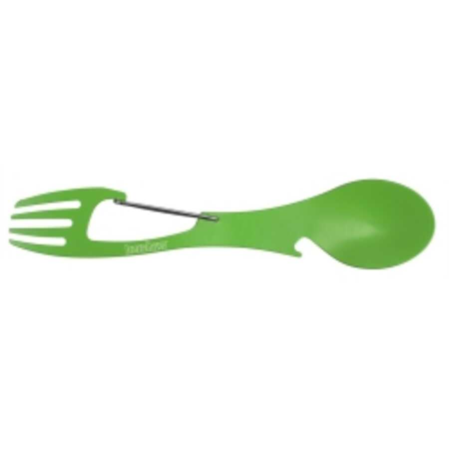 RATION XL GREEN Spoon, Fork, Bottle Opener & Carab