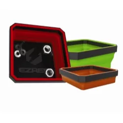 3PC Collapsible magnetic trays