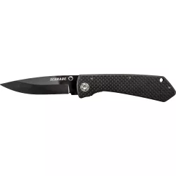 Schrade Large Ceramic Liner Lock Folding Knife Drop Point Blade Schrade Large Ceramic Liner Lock Folding Knife Drop Point Blade