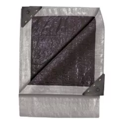 20'x20' Dbl Duty Tarp Slv/Blk