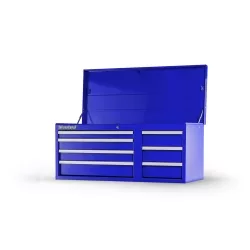 42 X 7 DRAWER TOP CHEST, BLUE