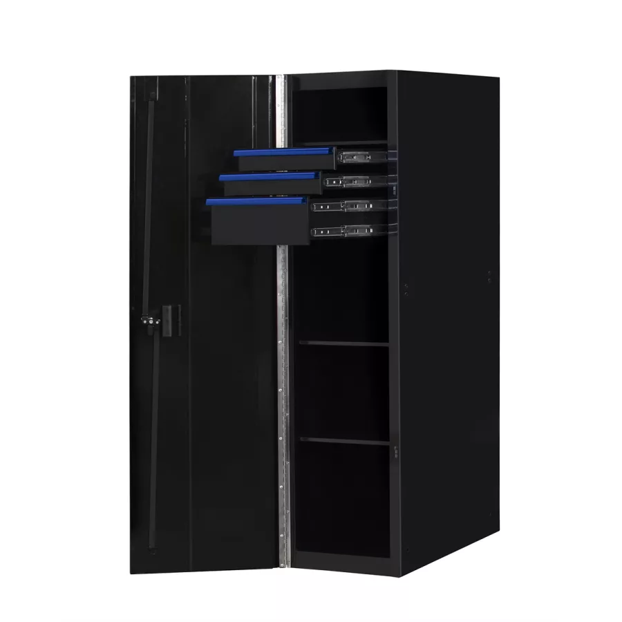 Extreme Tools 19" 3 Drawer and 3 Shelf Side Locker