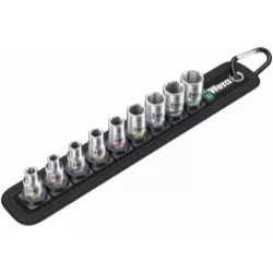 9PC SOCKET SET, 1/4" DRIVE 9PC SOCKET SET, 1/4" DRIVE