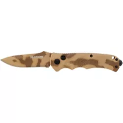 Schrade Push Button Lock Folding Knife Drop Point Blade Schrade Push Button Lock Folding Knife Drop Point Blade