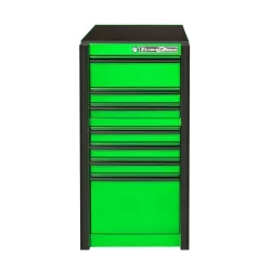 Extreme Tools 7 Drawer Box Green with Black Trim
