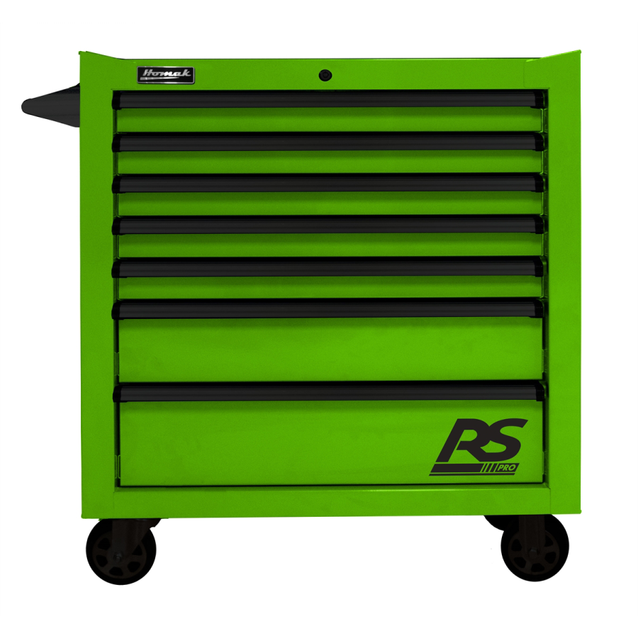 36" RS PRO 7 DWR ROLLING-LGREEN 36" RS PRO 7 DWR ROLLING-LGREEN