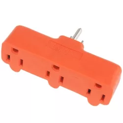 Triple-Tap Adapter Plug