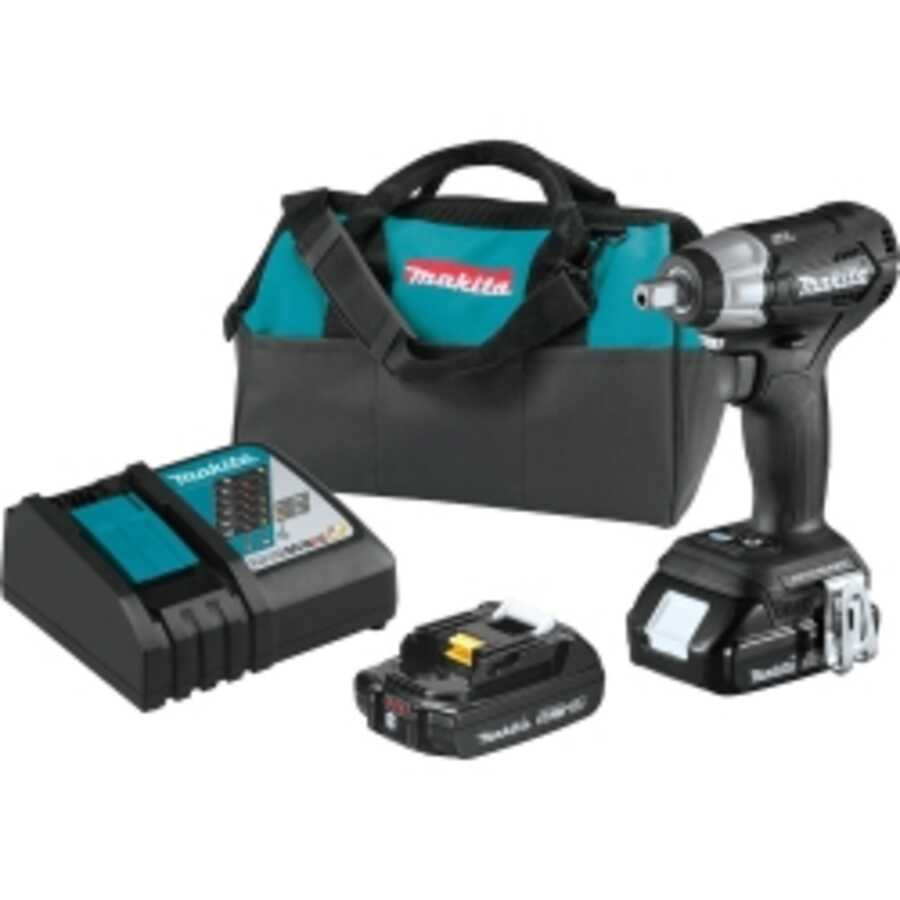 18V Sub-Compact 1/2" Sq. Drive Impact Wrench Kit