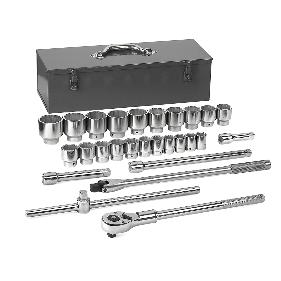 27 PC 3/4" DR 12 PT SOCKET SET