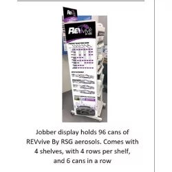 Revive Aerosols Jobber Display Rack Revive Aerosols Jobber Display Rack