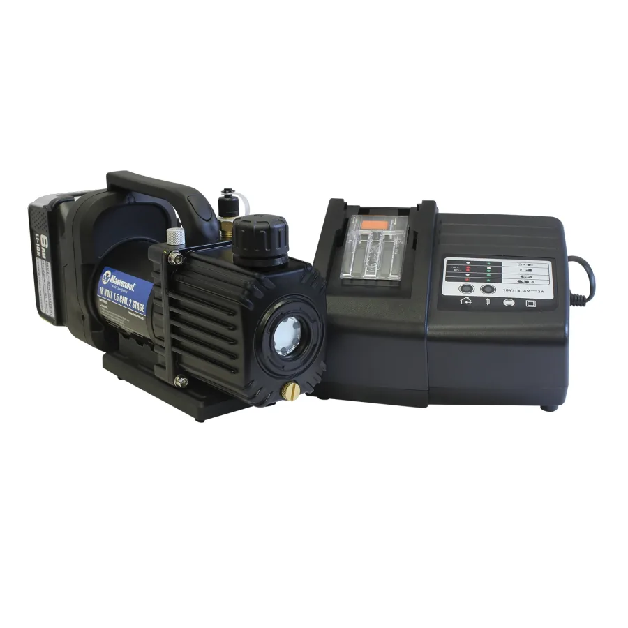 (image for) 18 VOLT CORDLESS, 1.5 CFM, 2 STAGE VACUUM PUMP