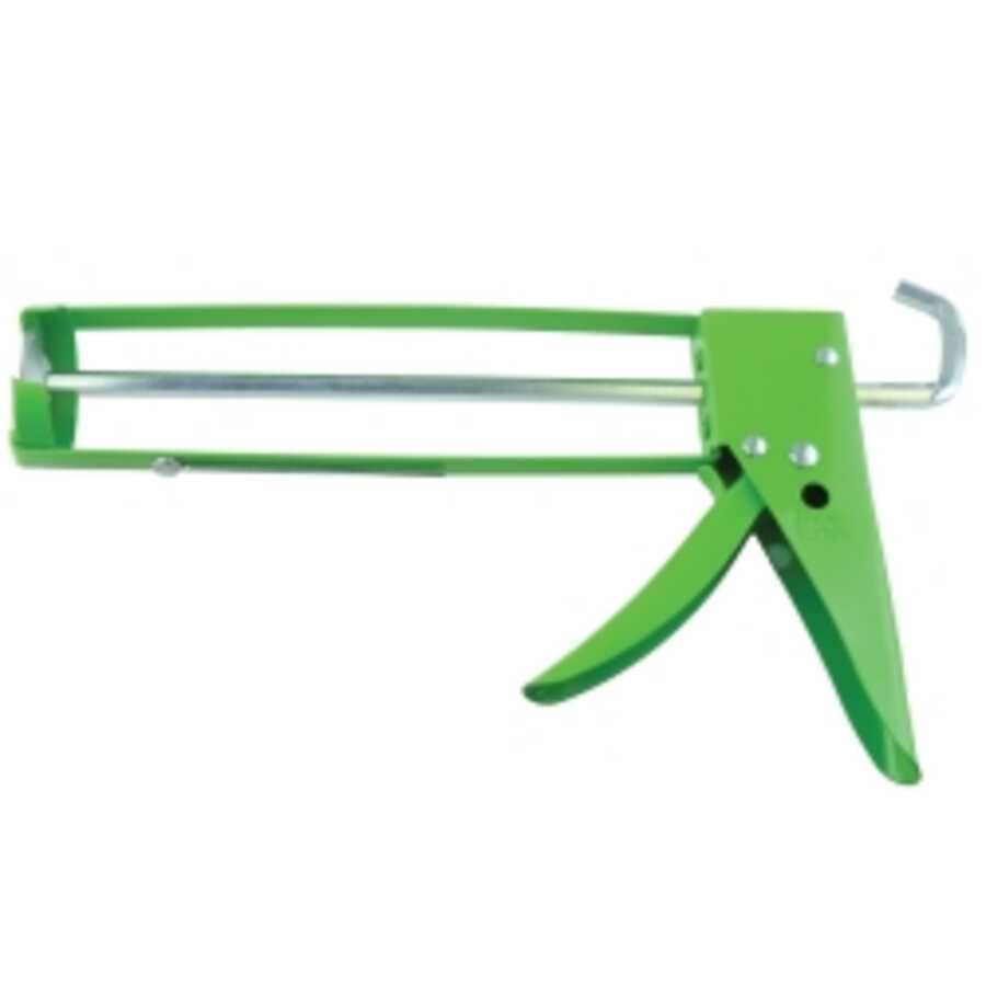 Caulking Gun, Steel Drip Free Open Frame Style