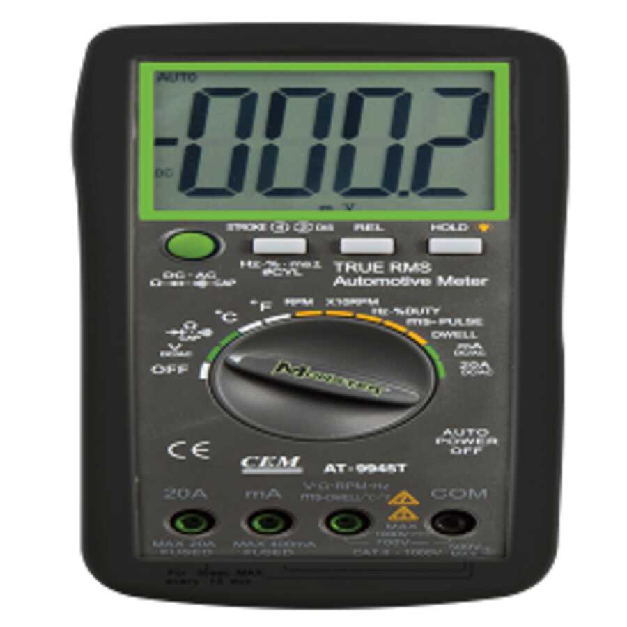 TRUE RMS, 1000V DC, 700V AC, 20A, 40MOHMS, DIGITAL METER