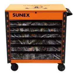 Premium Full Drawer Service Cart- Orange TT Kanati