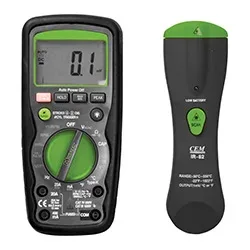 (image for) 1000V DC, 700 V AC, 20A, 40MOHMS INFRARED THERMOMETER