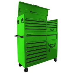 56" TOOLBOX 2-PC COMBO TOP CHEST ROLLER CABINET